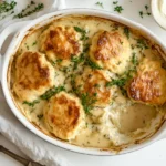 Biscuit gravy casserole