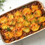 Beef and potato casserole