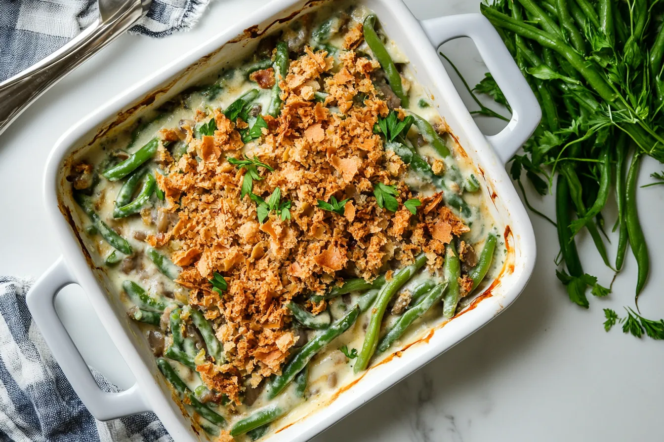 Green bean casserole recipe