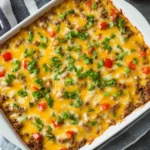 keto cheeseburger casserole