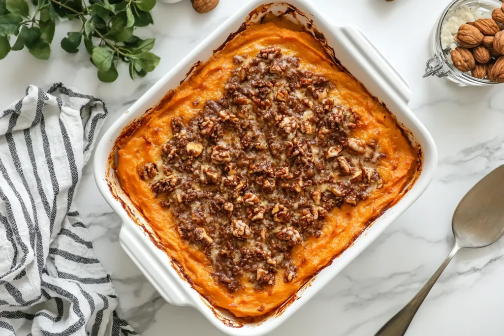 Sweet potato casserole recipe