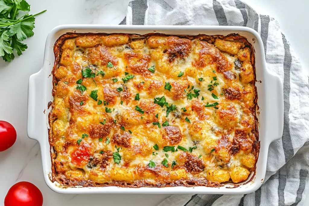 Tater tot breakfast casserole