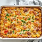 Tater tot breakfast casserole