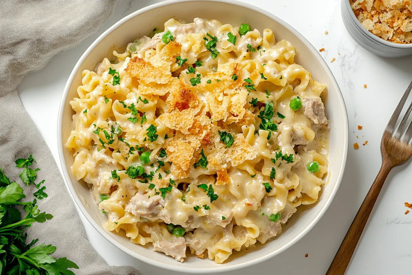 Tuna noodle casserole recipe