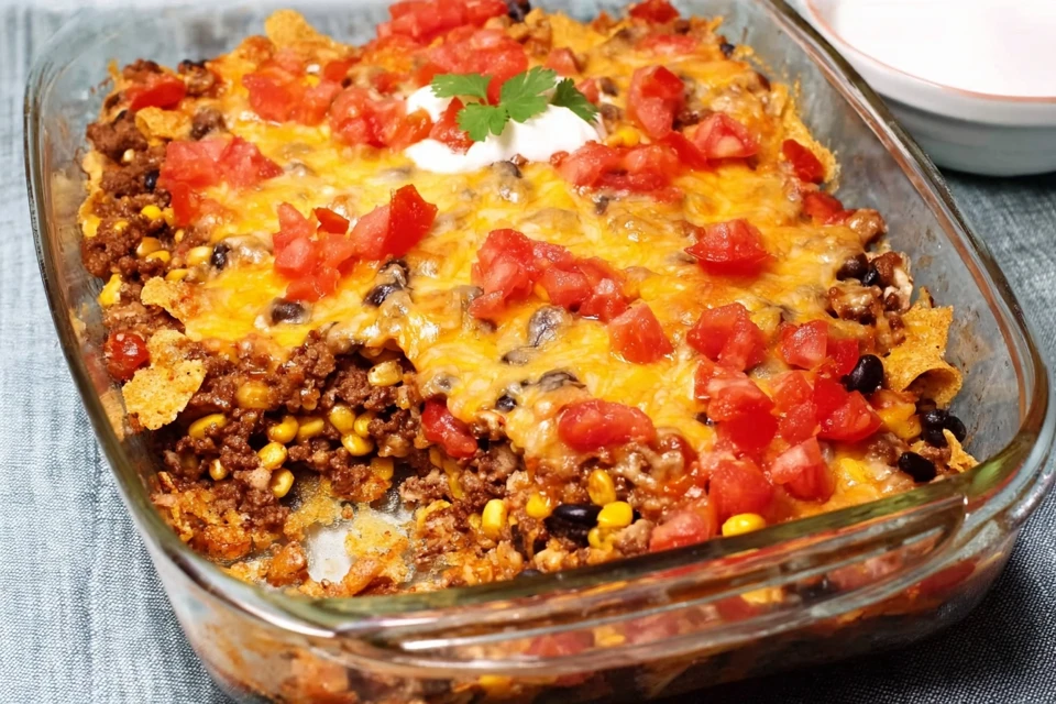 Mexican Ground Beef Casserole