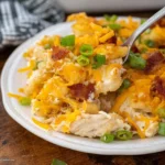 Cheesy Crack Chicken Casserole