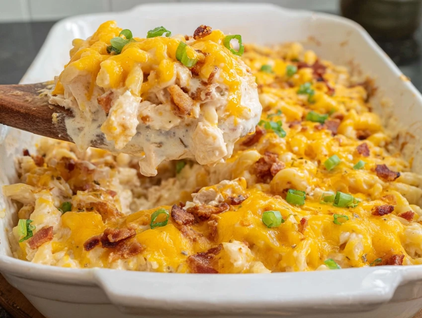 Cheesy Crack Chicken Casserole recipes