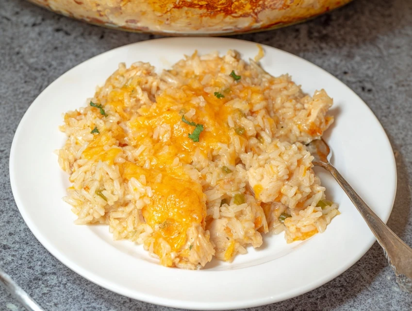 Easy Chicken and Rice Casserole family recipes