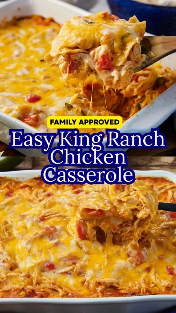 Easy King Ranch Chicken Casserole