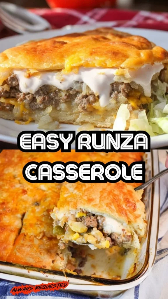 Easy Runza Casserole
