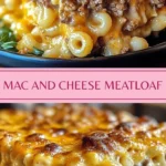 Macaroni and Cheese Meatloaf Casserole