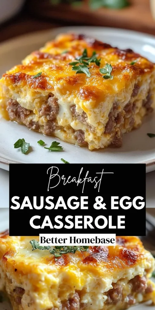 Sausage and Egg Casserole