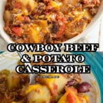 Slow Cooker Cowboy Beef & Potato Casserole