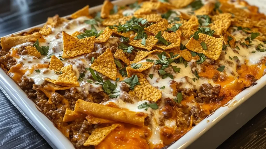 White Trash Casserole with Doritos