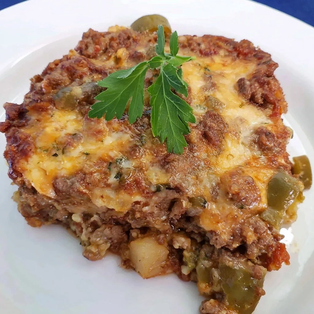 keto cheeseburger casserole