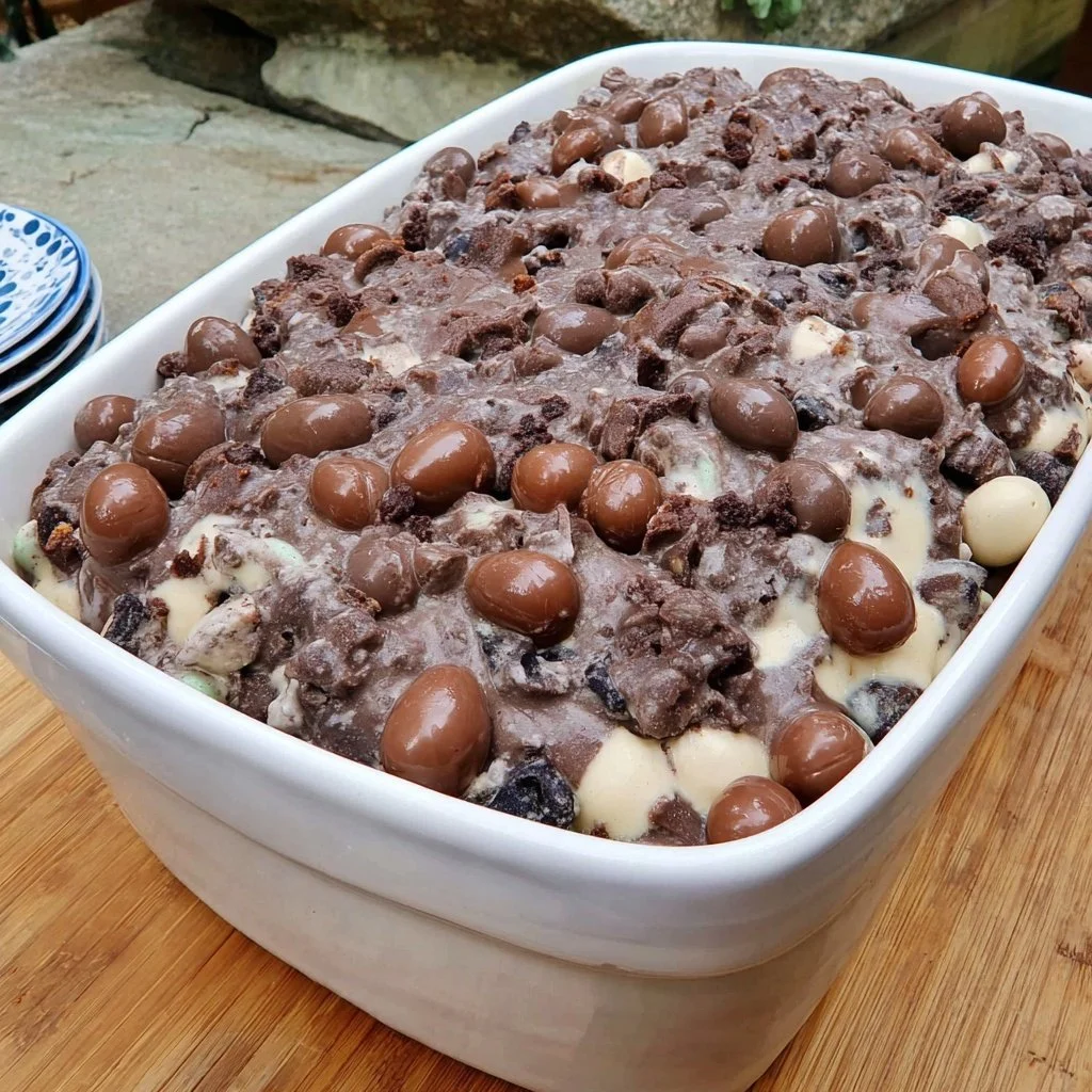 EASTER DIRT CAKE CASSEROLE