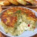 3-Ingredient Baked Cheese-and-Rice Church Casserole