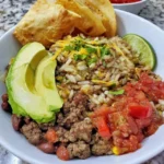 Ground Beef Burrito Bowl