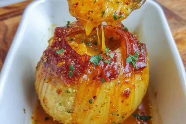 Honey Mustard Glazed Onion Boil Casserole