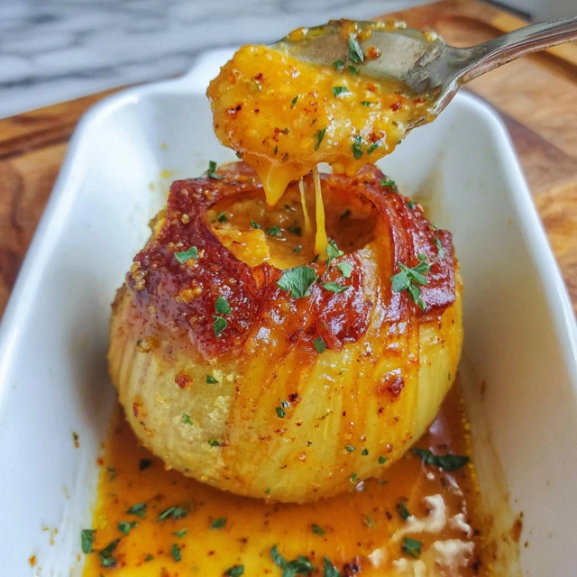 Honey Mustard Glazed Onion Boil Casserole