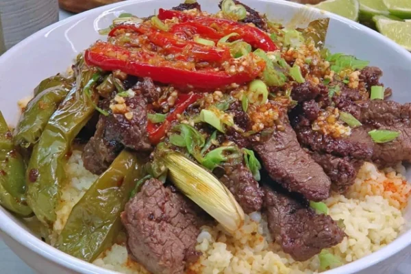 Hot Honey Beef Bowl