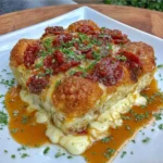 Bubble Up Biscuit Pizza Casserole