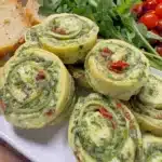 Classic Spinach Dip Pinwheels