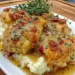 Oven Baked 3-Ingredients Amish Golden Gravy Chicken