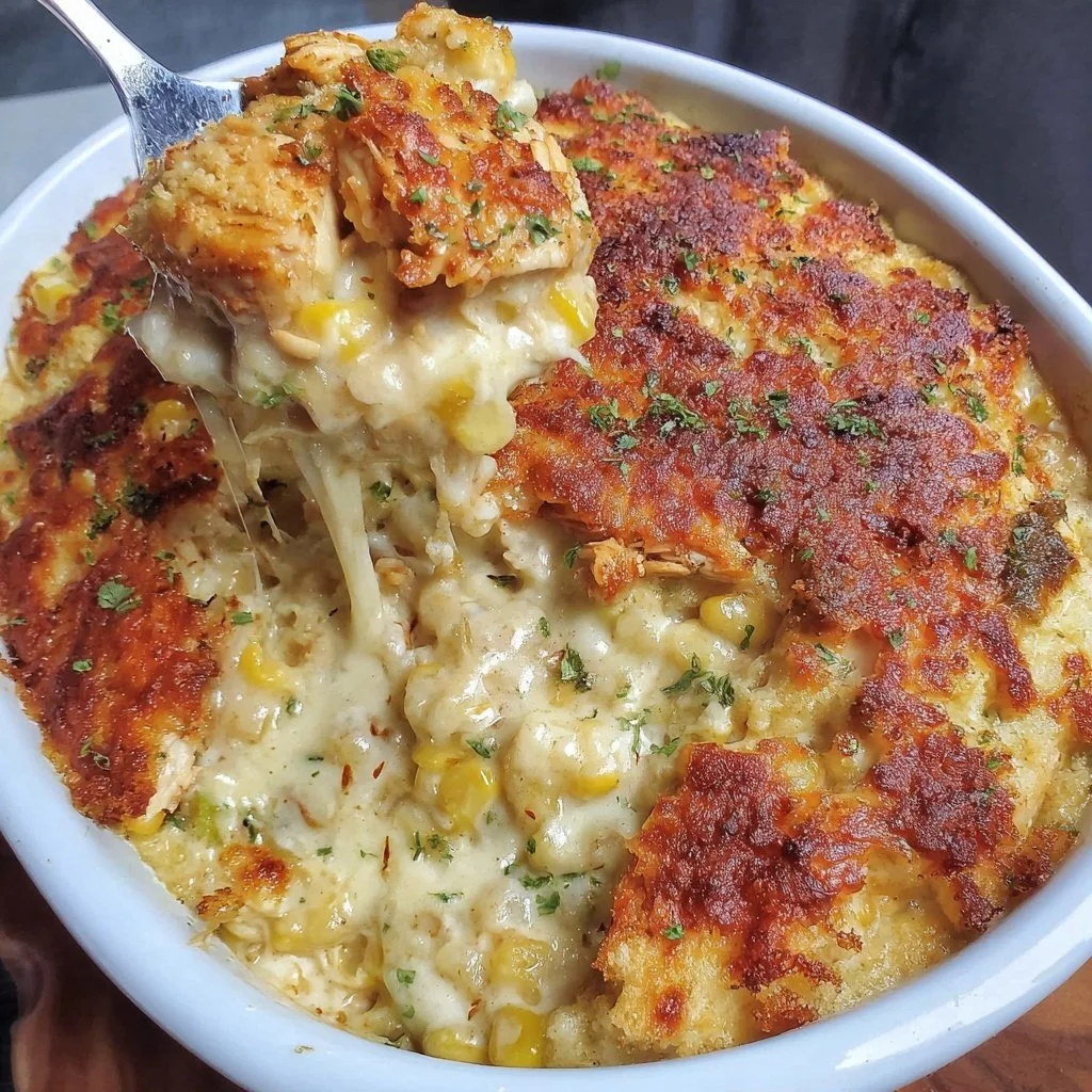 Street Corn Chicken Casserole
