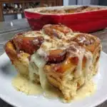 Sweet Blend King Cake Cinnamon Roll Casserole