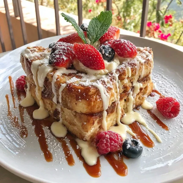 Blueberry French Toast Casserole