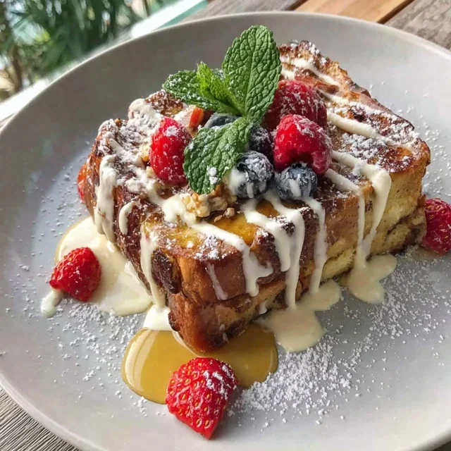Blueberry French Toast Casserole