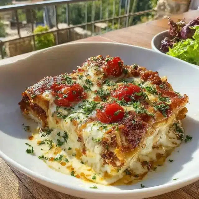 Cottage Cheese Lasagna Casserole