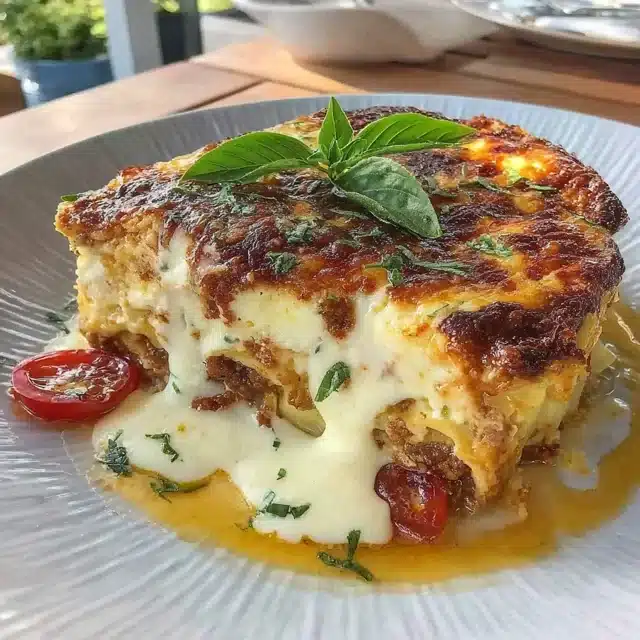 Cottage Cheese Lasagna Casserole