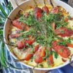 Easter Glazed Carrot and Chicken Herb Casserole