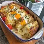 Easy Hash Brown Breakfast Casserole with Eggs and Cheddar