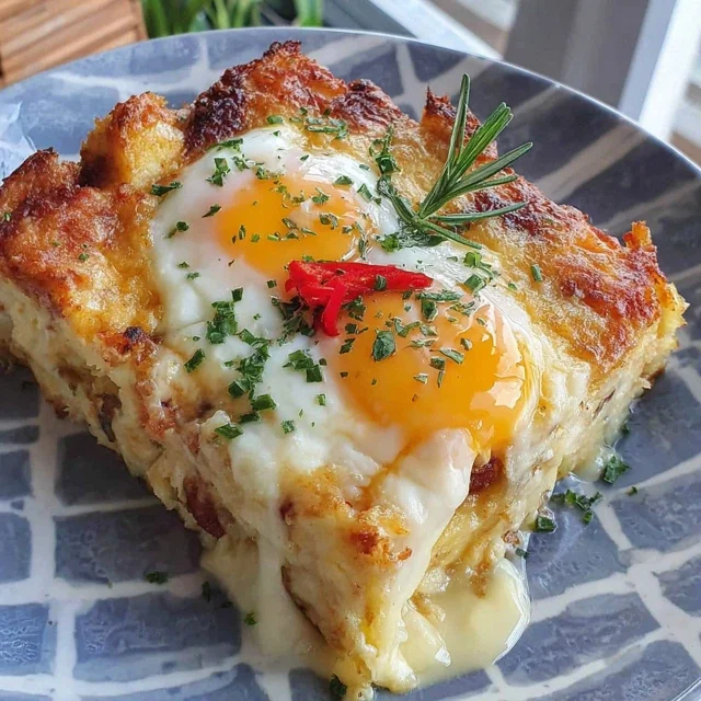 Easy Hash Brown Breakfast Casserole with Eggs and Cheddar
