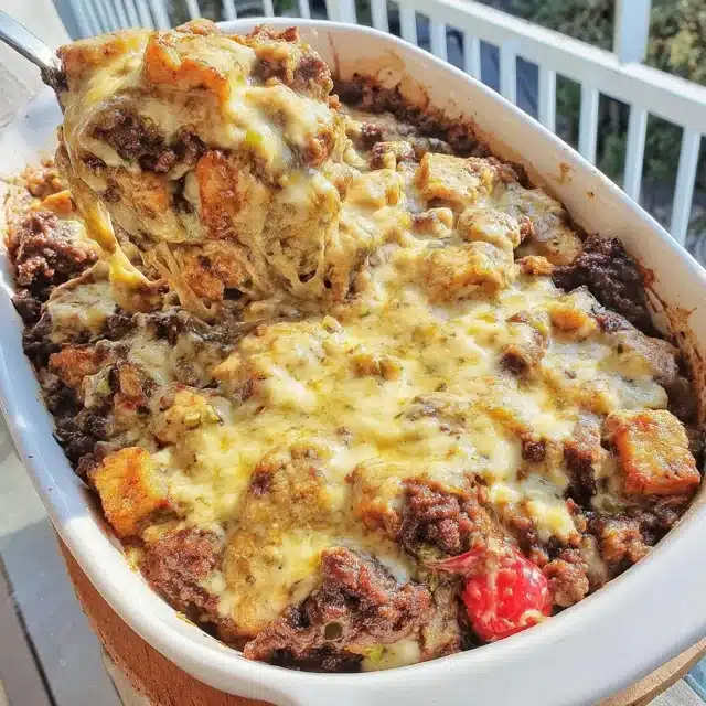 Ethiopian-Spiced Ground Beef and Sweet Potato Casserole