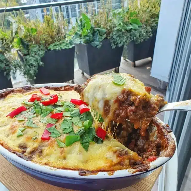 Ethiopian-Spiced Ground Beef and Sweet Potato Casserole