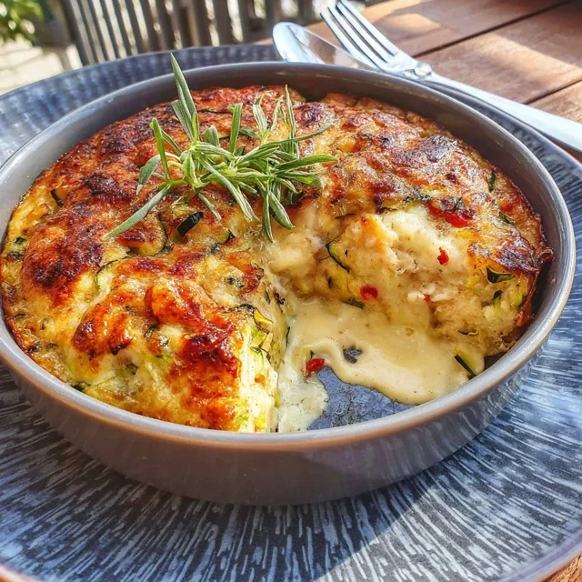 Low-Carb Zucchini Chicken Casserole