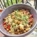 Moroccan-Spiced Minced Beef Casserole with Chickpeas and Cinnamon