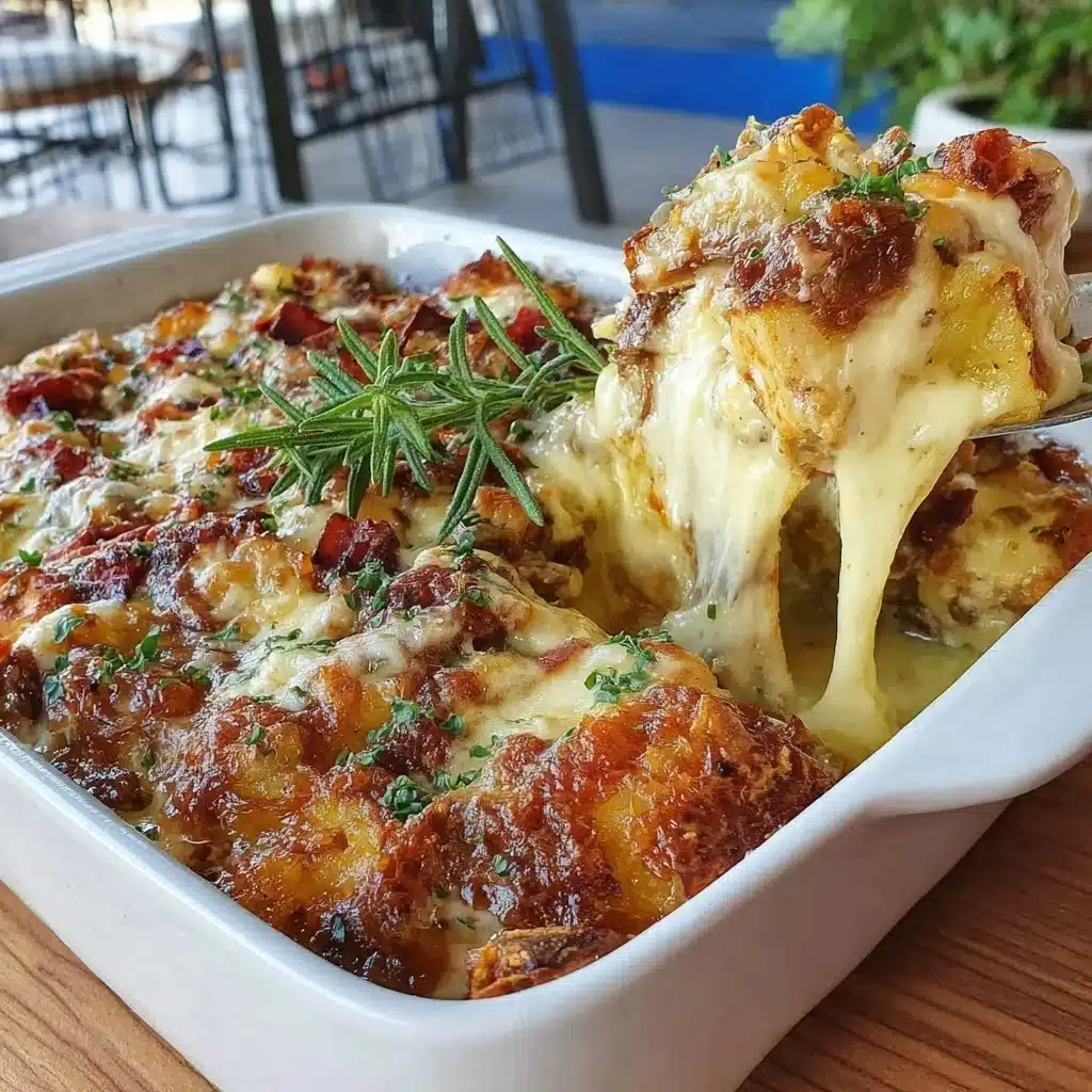 Retro 1950s Hot Dish Casserole