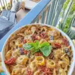 Sicilian Eggplant and Sun-Dried Tomato Pasta Casserole