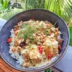 Thai Coconut Curry Chicken Casserole with Jasmine Rice