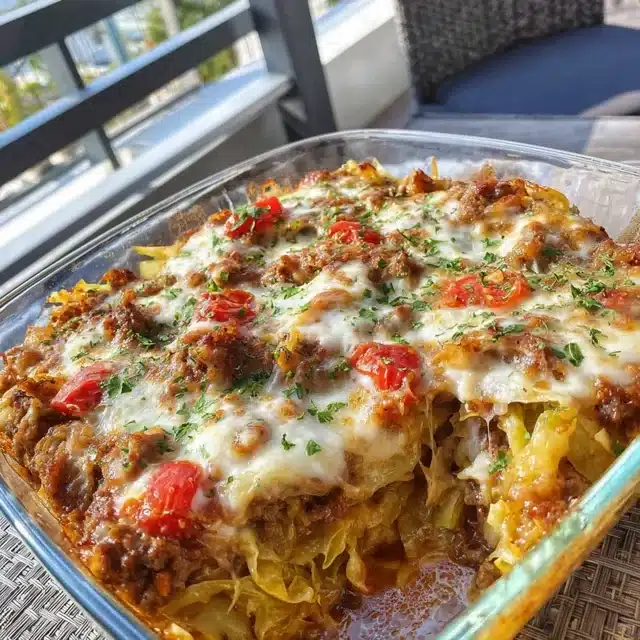 Unstuffed Cabbage Casserole