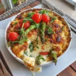 Asparagus and Ricotta Rice Casserole for Easter