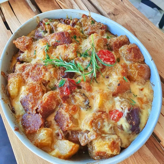 Beef Tallow Crispy Potato and Chicken Casserole