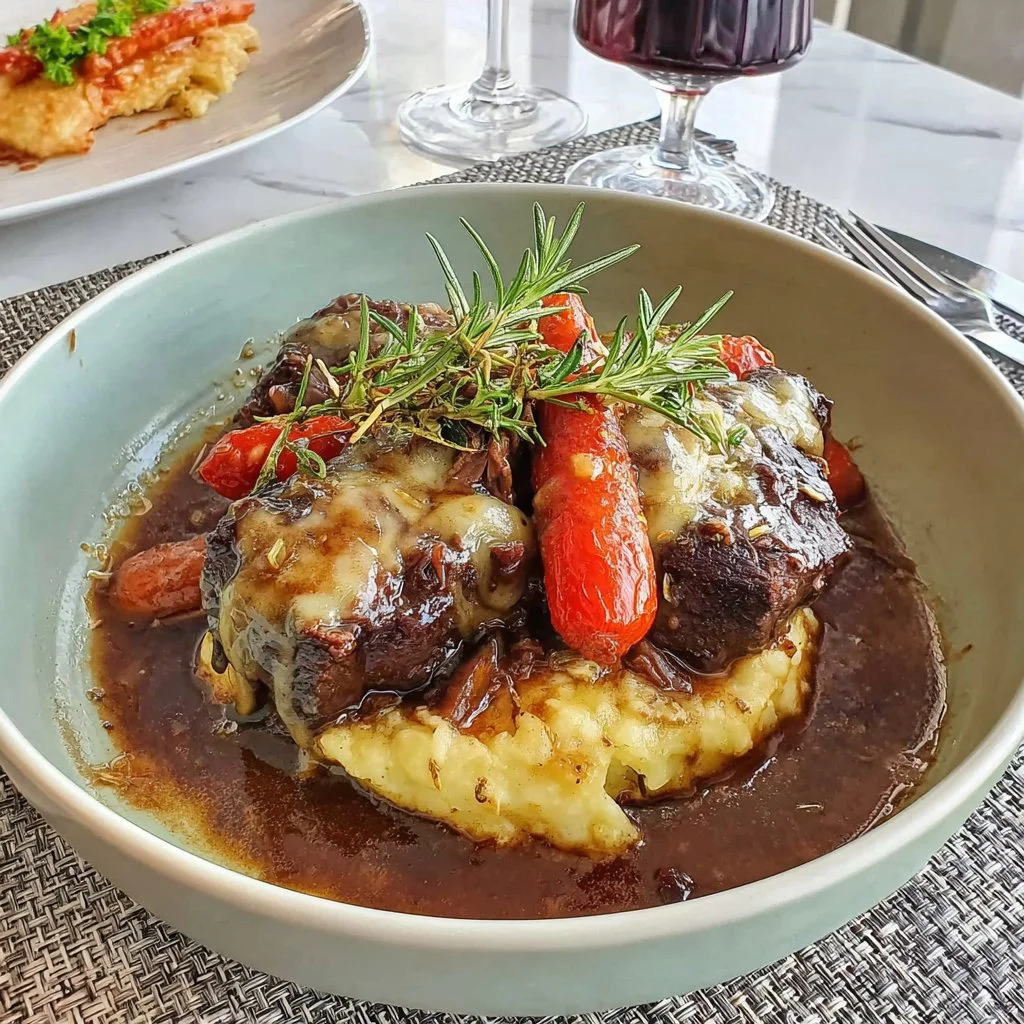 Glazed Carrot and Beef Tallow Braised Beef Casserole