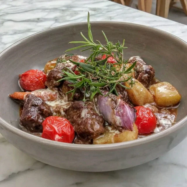 Glazed Carrot and Beef Tallow Braised Beef Casserole