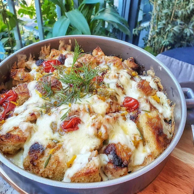 Greek Yogurt and Lemon Roasted Chicken Casserole